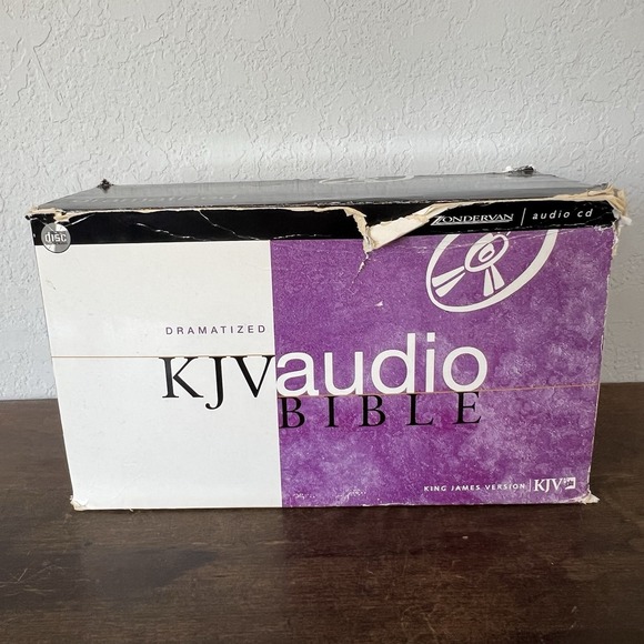 Zondervan Other - Dramatized King James Version KJV Audio Bible 64 CD Box Set Zondervan